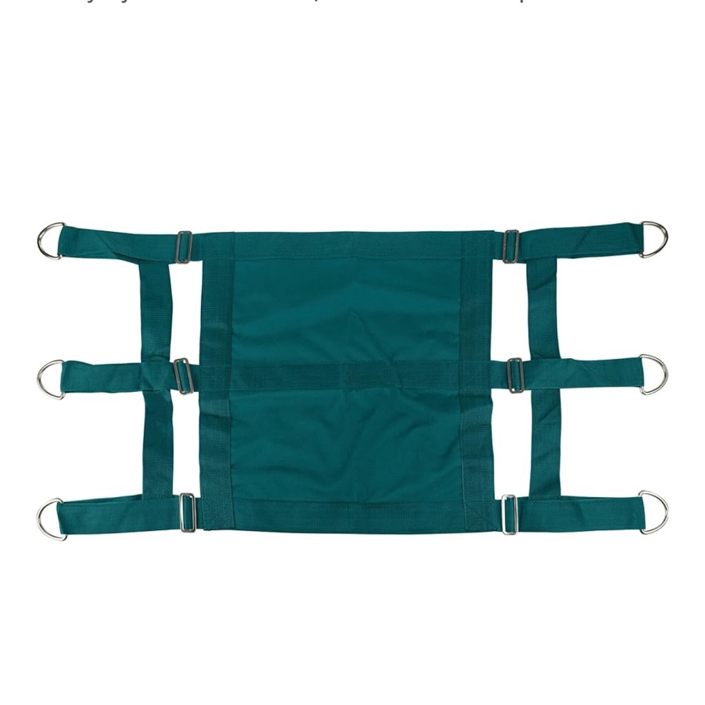 Teal Adjustable Strap Harness